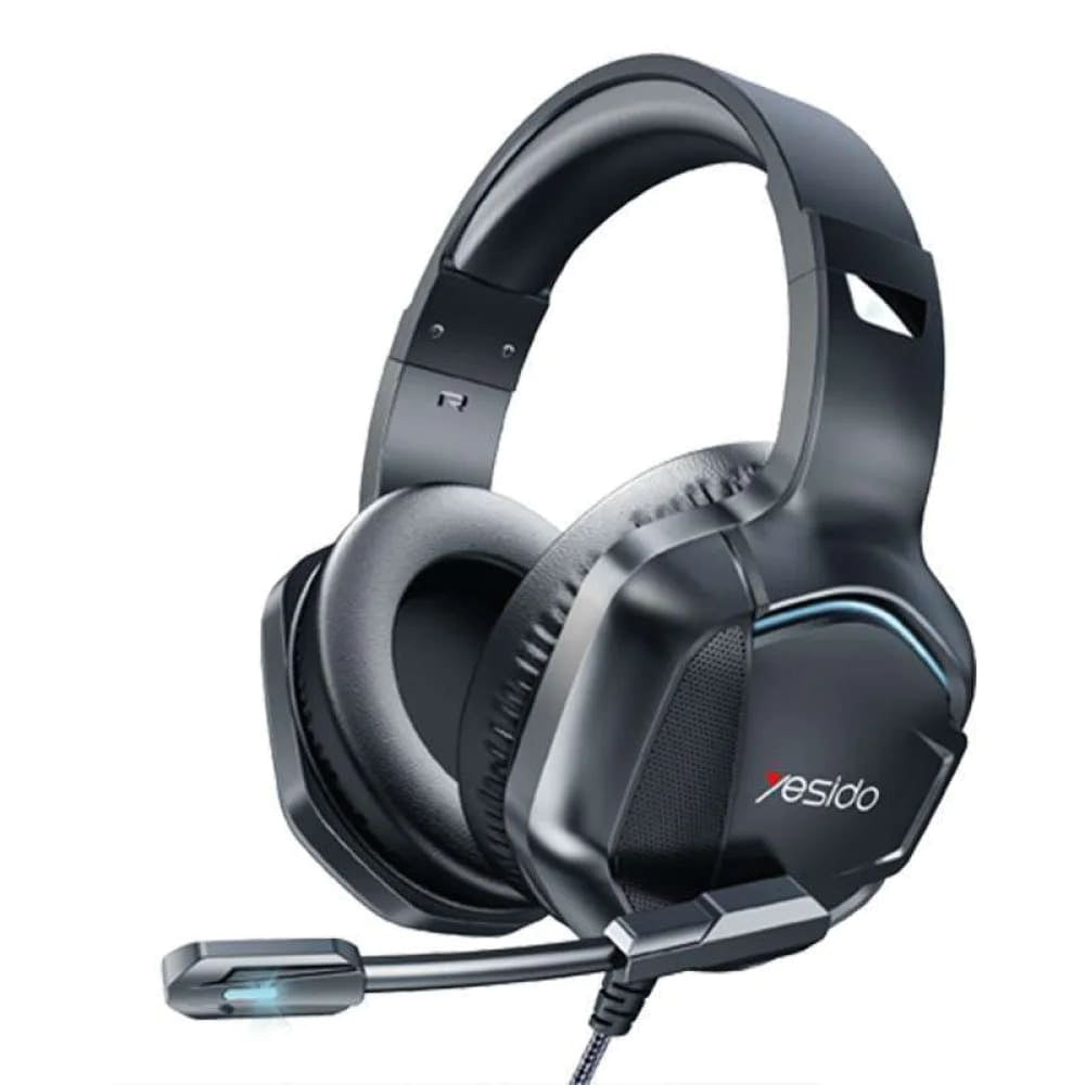 Slušalice za gaming 3.5mm Yesido EK01, RGB, 1.2m, Crne