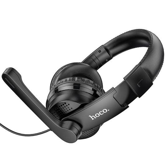 Gaming slušalice 3.5mm HOCO W103, Crne