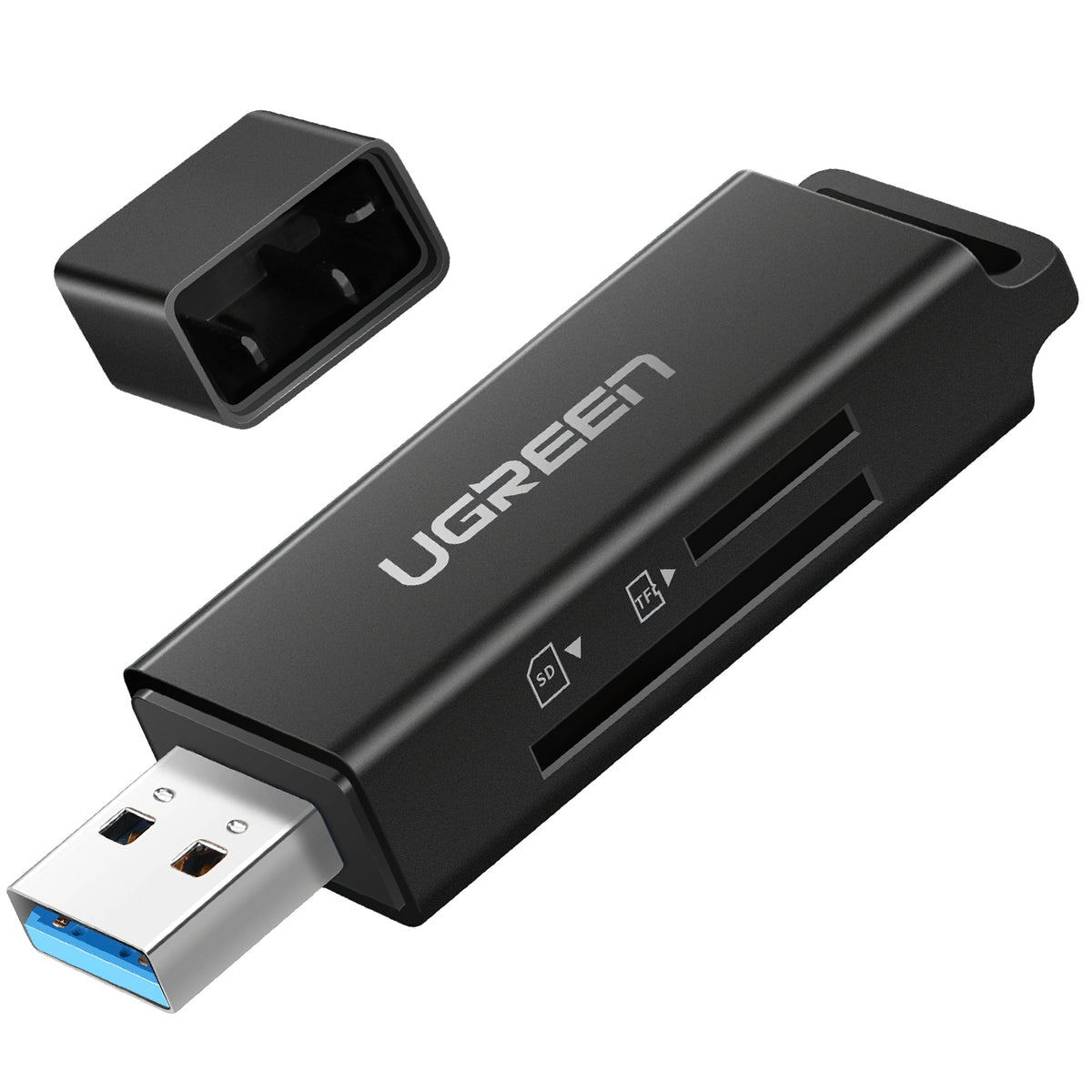 Čitač kartica USB 3.0 UGREEN CM104, SD - microSD, Crni