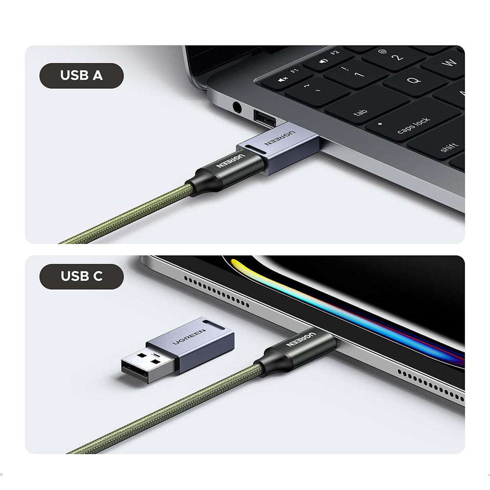 Čitač kartica USB / USB-C s organizatorom UGREEN CM856 (55899), 2 x SD - microSD, Sivi