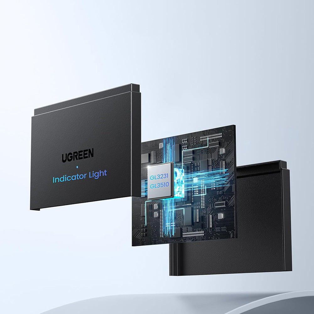 Čitač kartica USB / USB-C UGREEN CM812 (45167), SD - microSD - 2 x USB-A, Crni