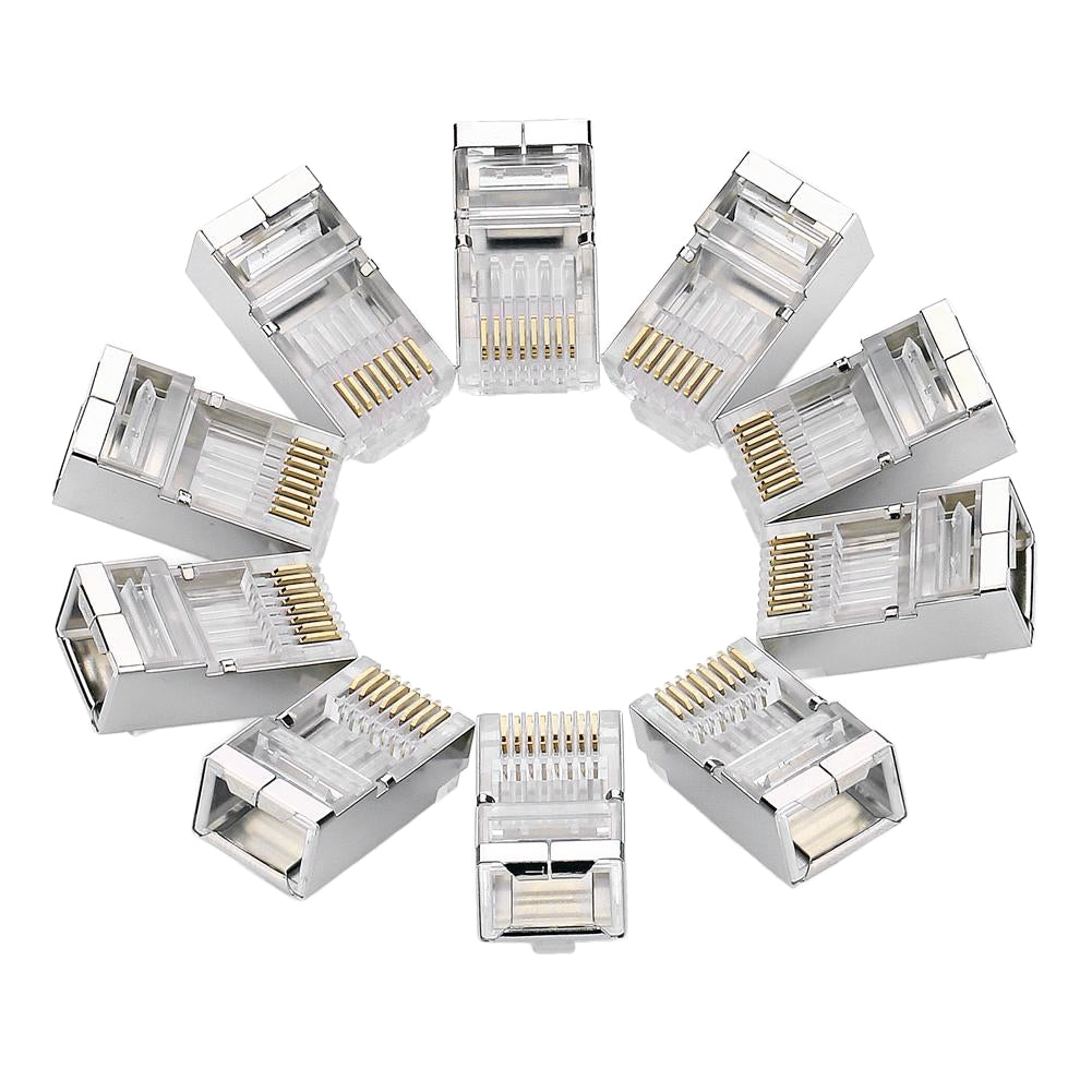 Mrežni konektor UGREEN NW111, RJ45, Cat6, Set 10 komada