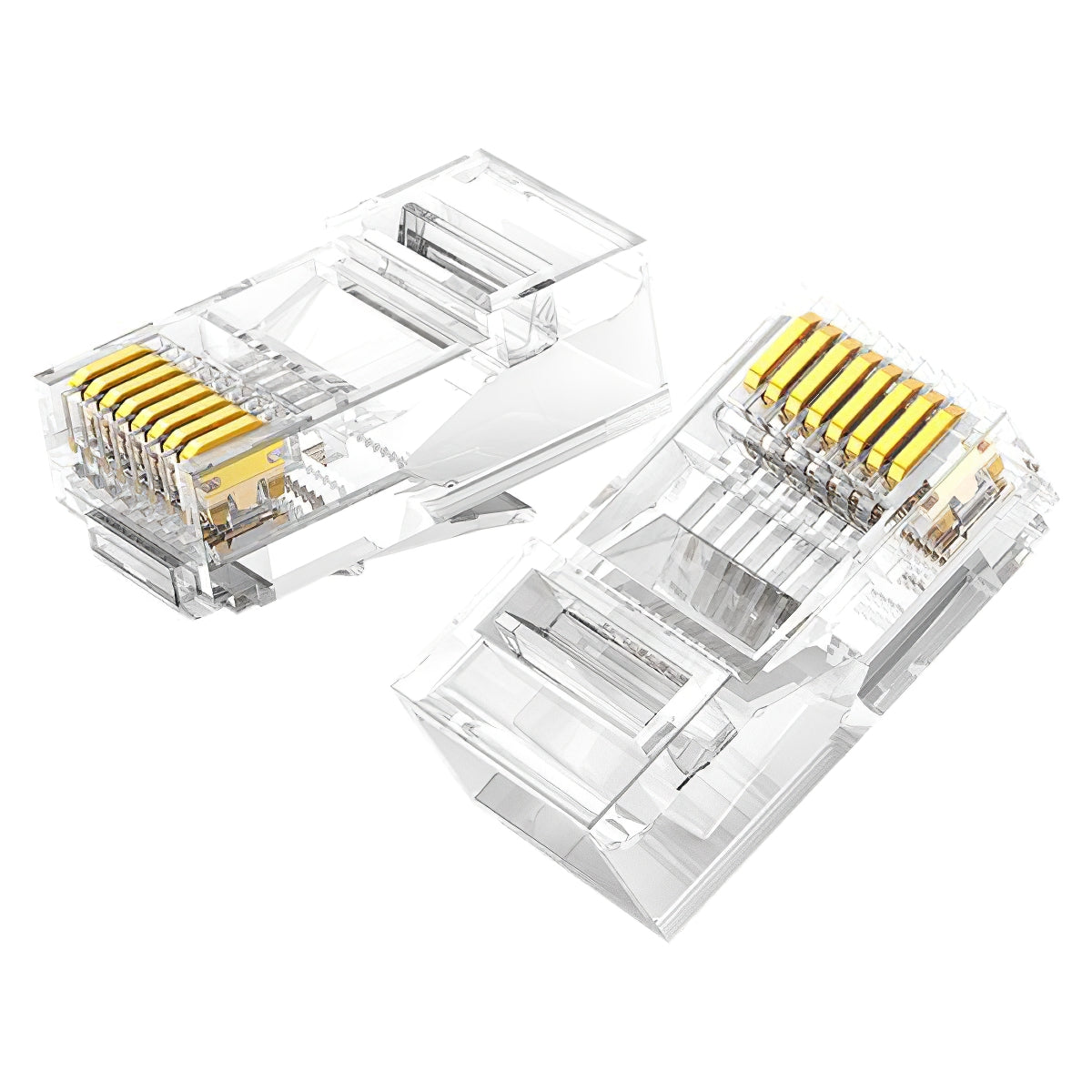 Mrežni konektor UGREEN NW120, RJ45, Cat6, set od 100 komada