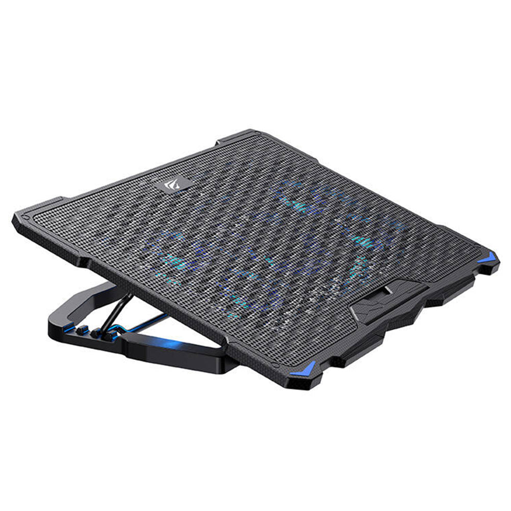 Cooler HAVIT F2076, za laptop max. 17 inča, Crni, Obnovljen