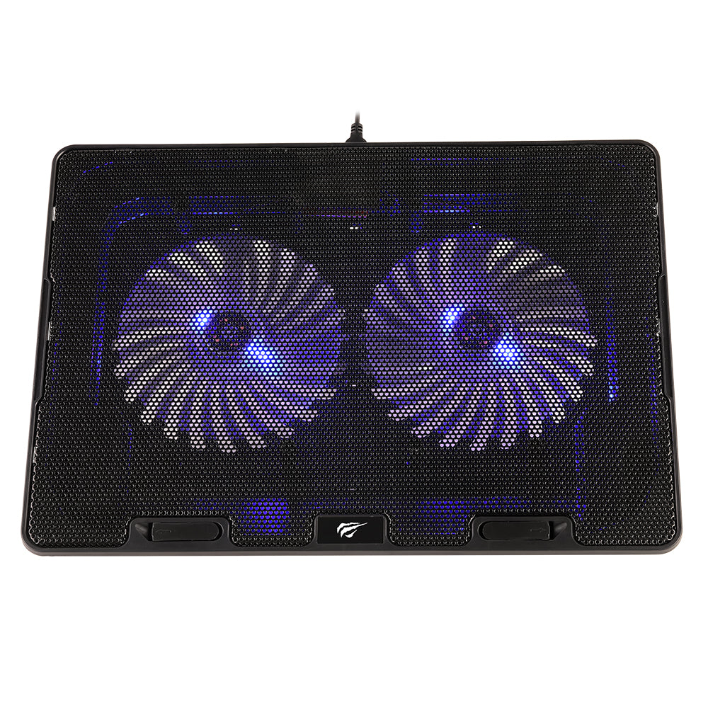 Cooler HAVIT F2083 za laptop 9 inča - 17 inča, Crni