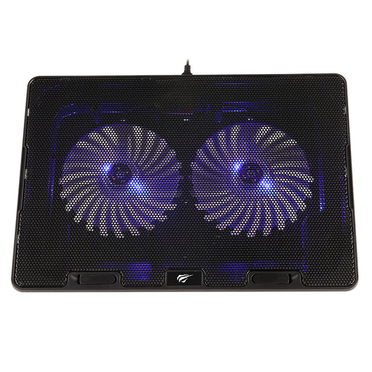 Cooler HAVIT F2083 za laptop 9 inča - 17 inča, Crni