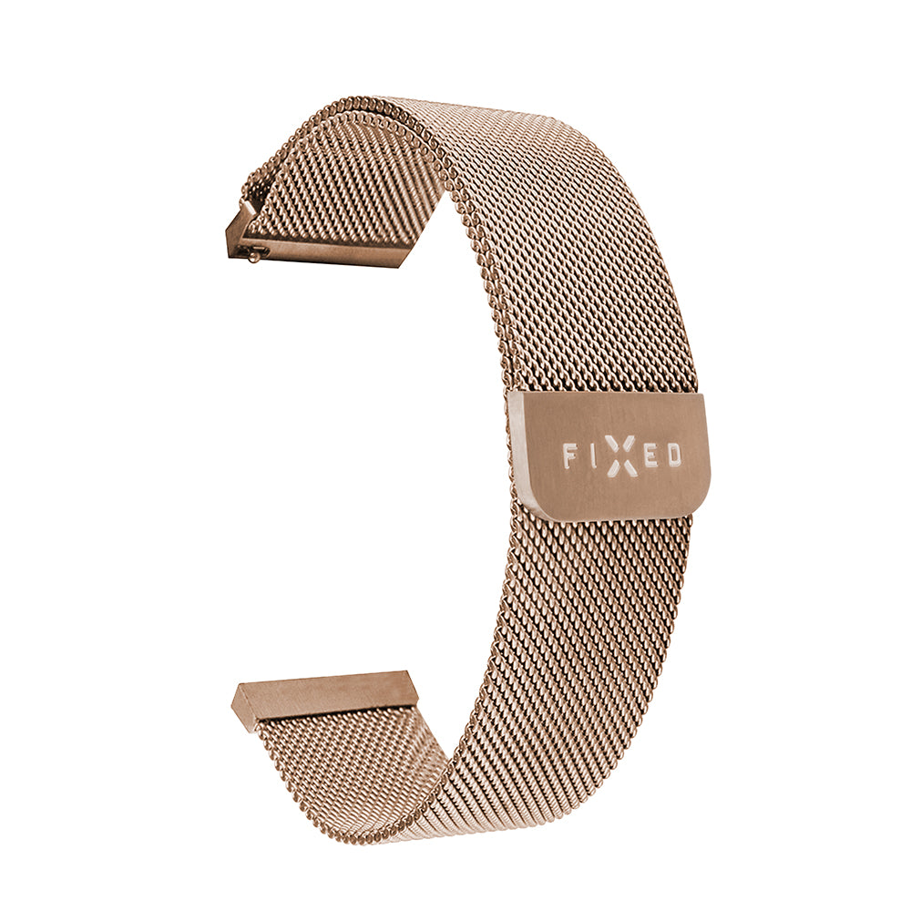 Narukvica Fixed Mesh za Huawei Watch / Xiaomi Watch seriju, 22mm, Ružičasto Zlato
