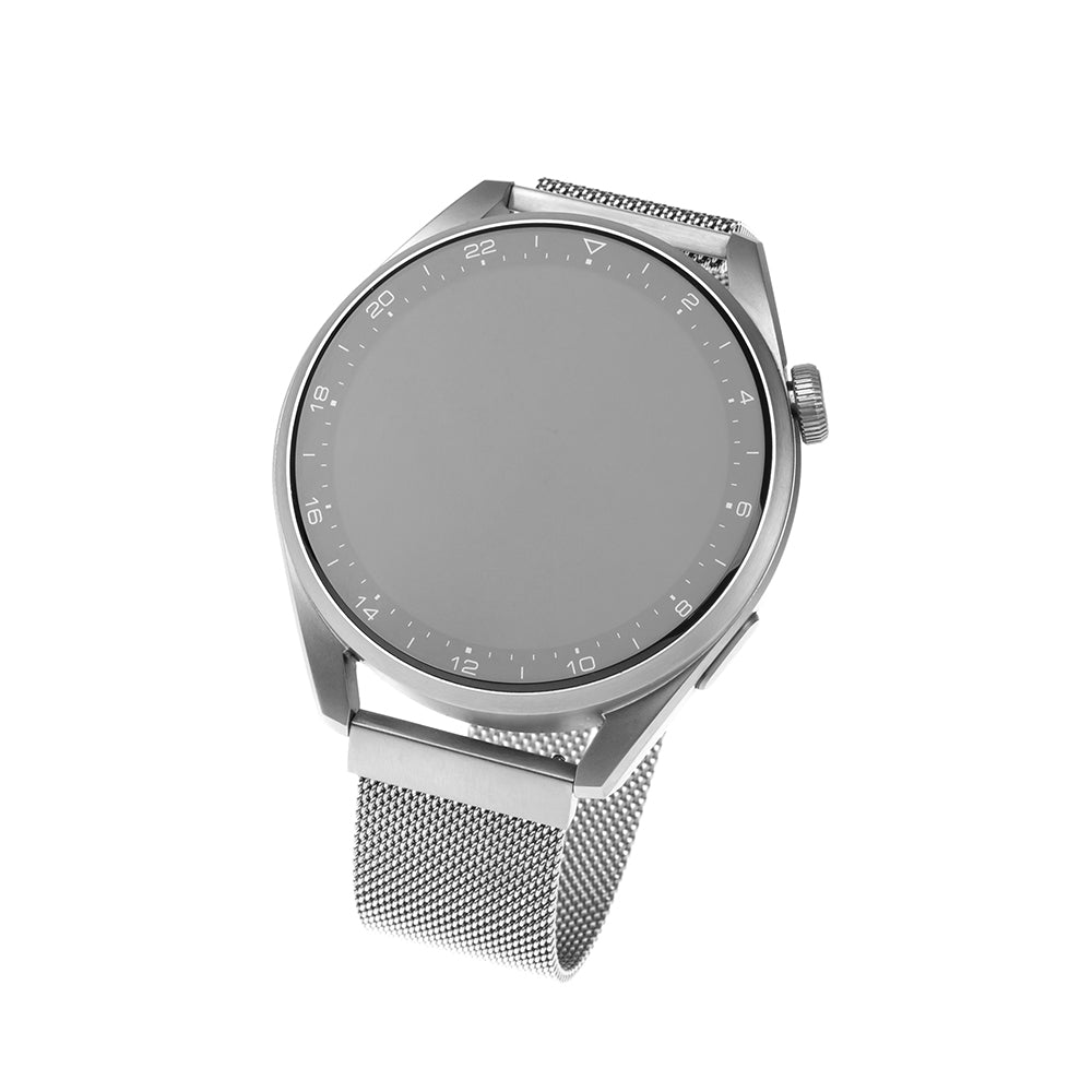Remen Fixed Mesh za Samsung Galaxy Watch / Huawei Watch Series, 20mm, Srebrni