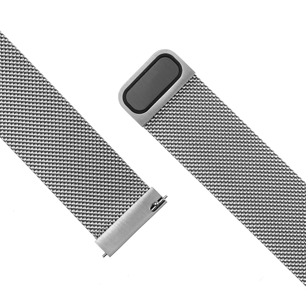 Remen Fixed Mesh za Samsung Galaxy Watch / Huawei Watch Series, 20mm, Srebrni