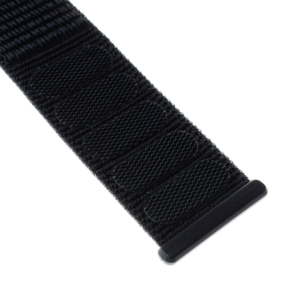 Nylon remen Fixed za Apple Watch 49mm / 46mm / 45mm / 44mm / 42mm serije, Crni
