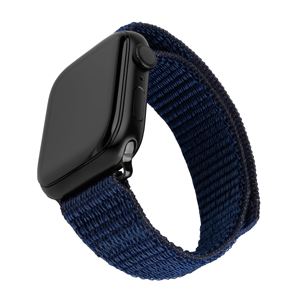 Remen Fixed Nylon Sporty za Apple Watch 49mm / 46mm / 45mm / 44mm / 42mm serije, Tamnoplav