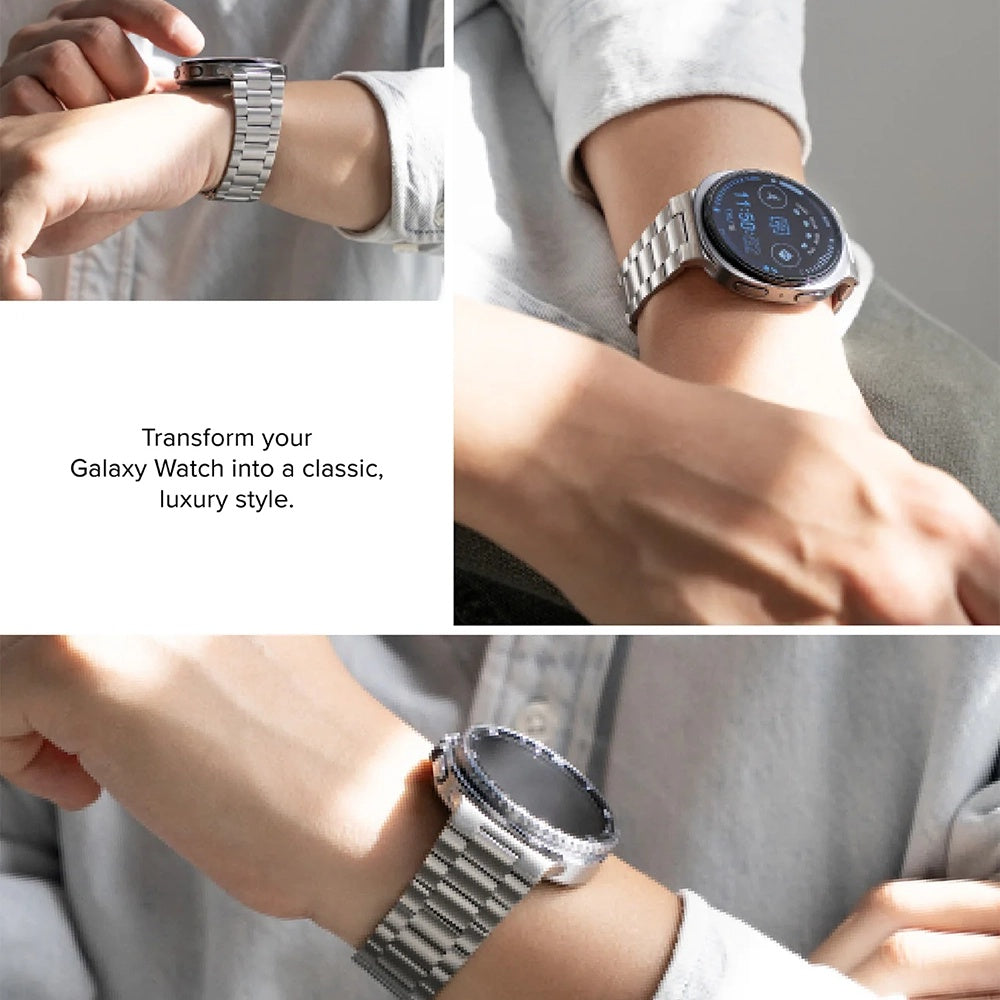 Narukvica Ringke Metal One Air za Samsung Galaxy Watch8 / Watch8 Classic Series, Srebrna