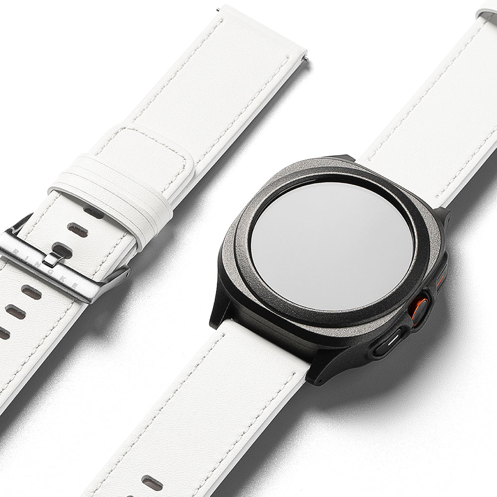 Remen Ringke One Basic Bold za Fossil Watch / Mobvoi Watch / Suunto Watch serije, 24mm, Bijela