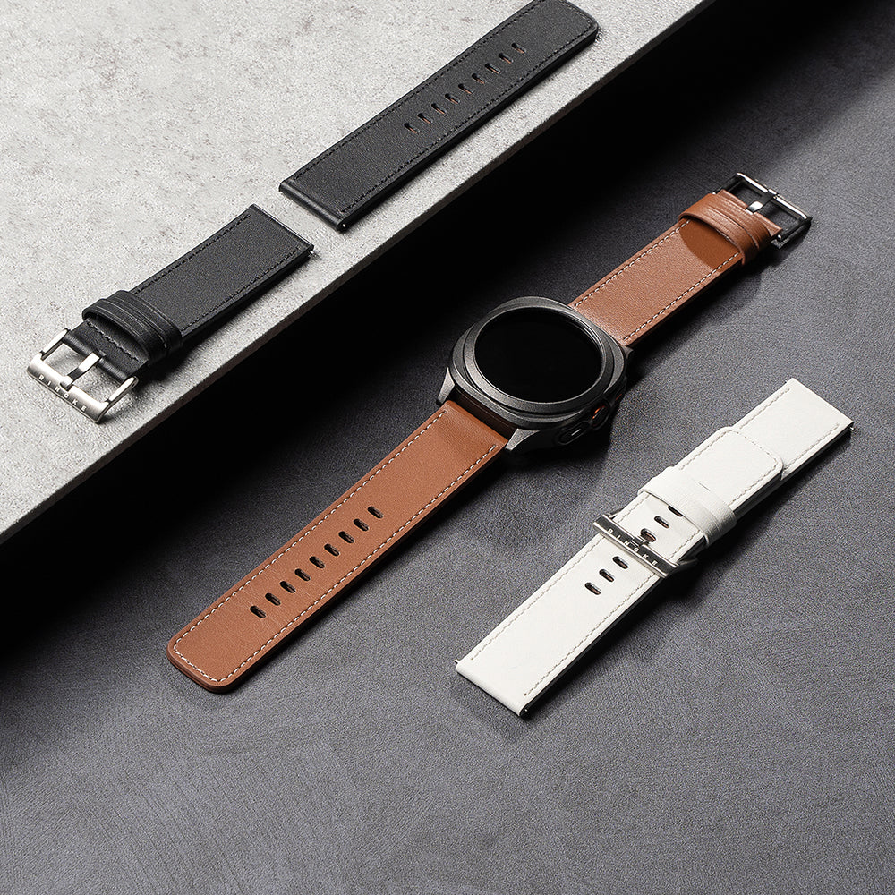 Remen Ringke One Basic Bold za Fossil Watch / Mobvoi Watch / Suunto Watch serije, 24mm, Crni