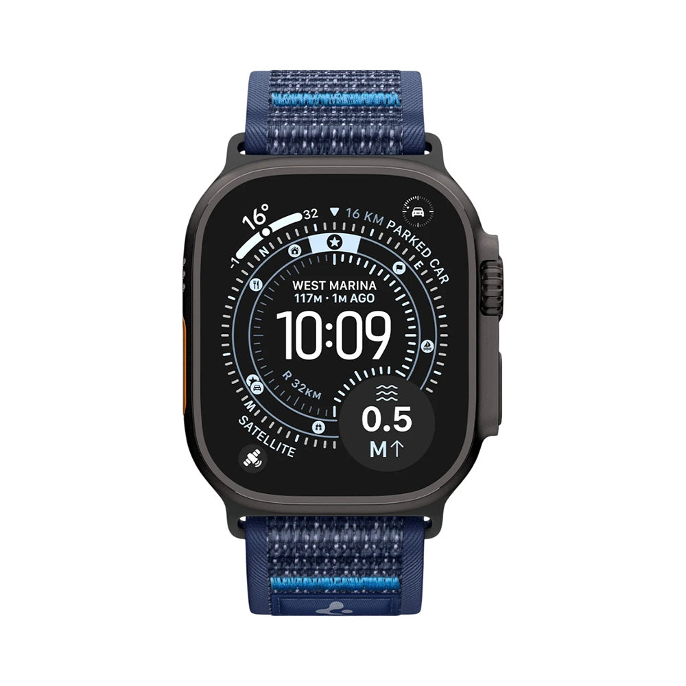 Remen Spigen Athlex Air 2 za Apple Watch 49mm / 46mm / 45mm / 44mm serije, Mornarsko plavi AMP10608