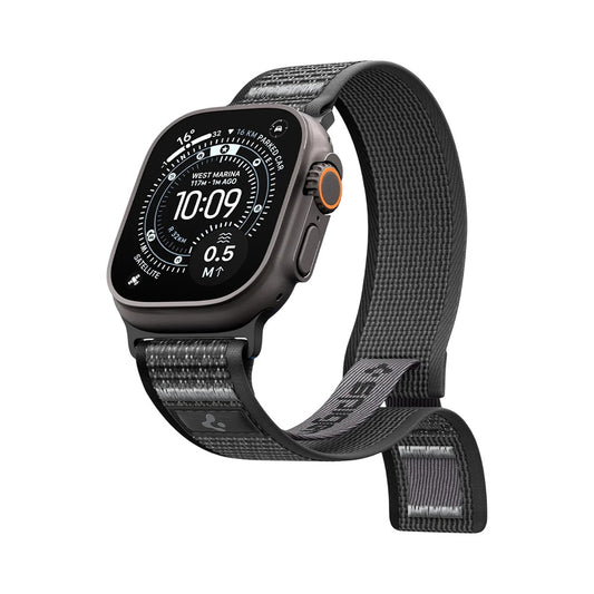 Spigen Athlex Air 2 remen za Apple Watch 49mm / 46mm / 45mm / 44mm Series, Siva AMP11113