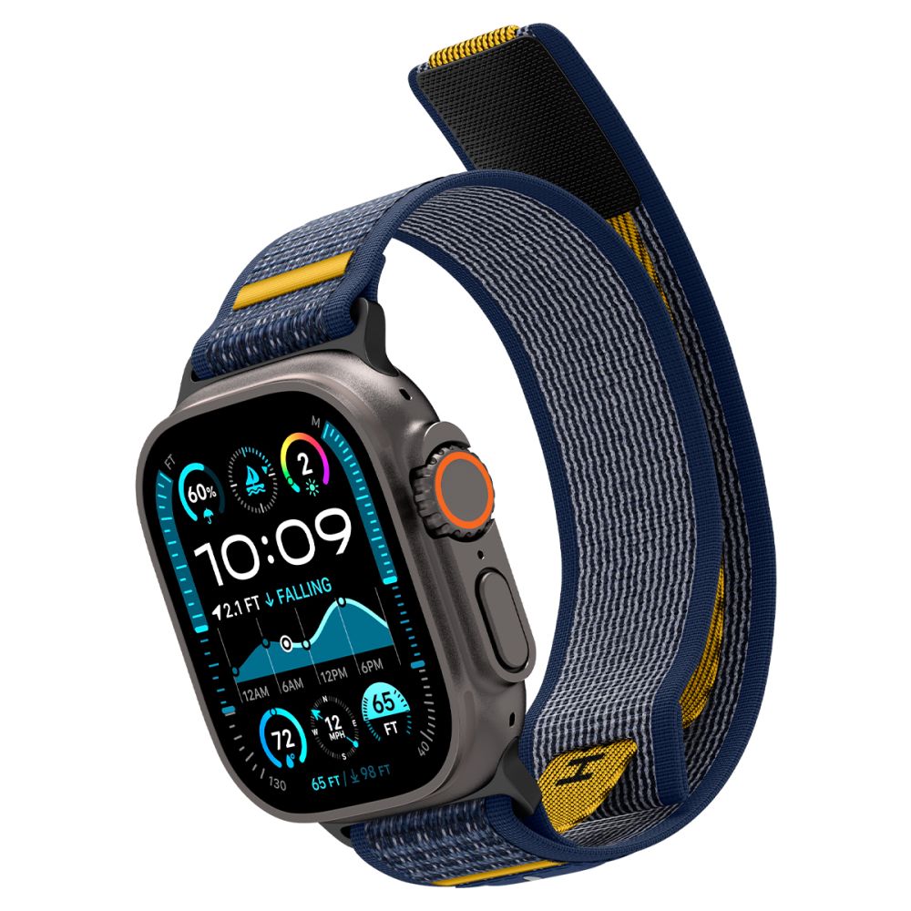 Remen Spigen Athlex Air za Apple Watch 49mm / 46mm / 45mm / 44mm serije, Mornarsko plavi AMP09036