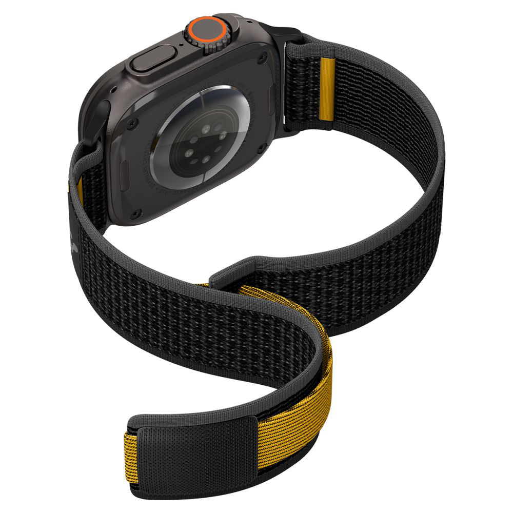 Remen Spigen Athlex Air za Apple Watch 49mm / 46mm / 45mm / 44mm serije, Crni AMP09033