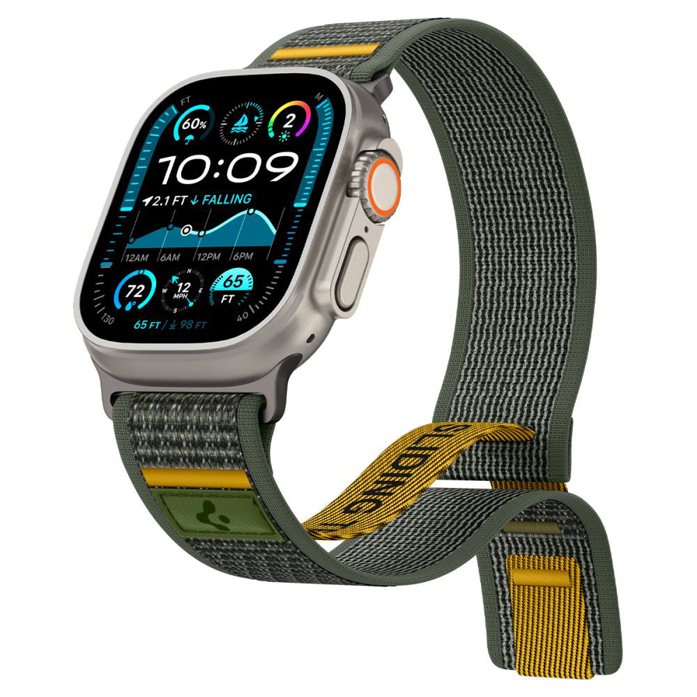 Remen Spigen Athlex Air za Apple Watch 49mm / 46mm / 45mm / 44mm serije, Zelena AMP09035