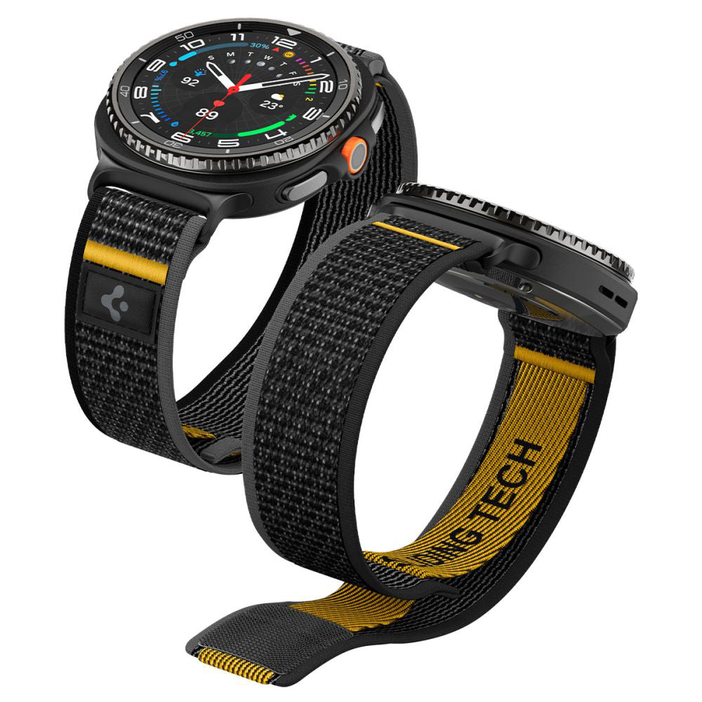Remen Spigen Athlex Air za Samsung Galaxy Watch8 / Watch8 Classic Series, Crni AMP10111
