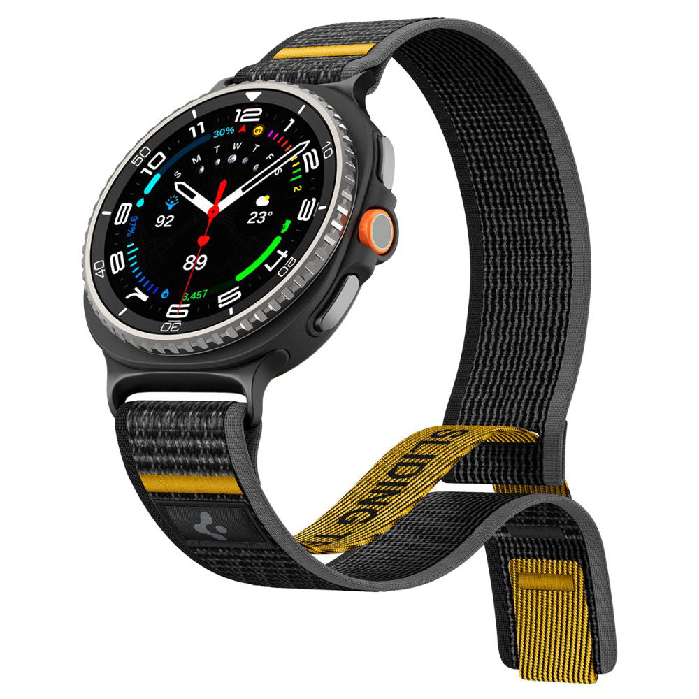 Remen Spigen Athlex Air za Samsung Galaxy Watch8 / Watch8 Classic Series, Crni AMP10111
