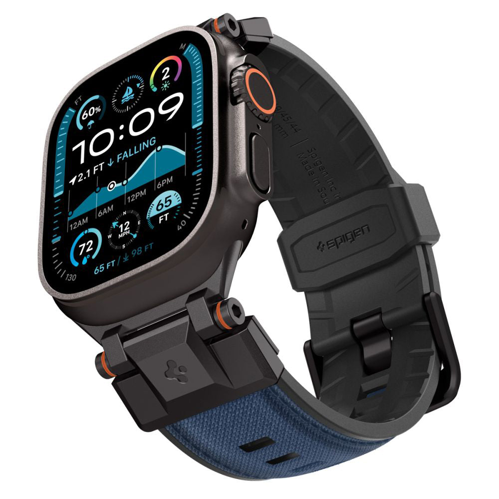 Remen Spigen DuraPro Armor za Apple Watch 49mm / 46mm / 45mm / 44mm / 42mm serije, Mornarsko plavi AMP09103