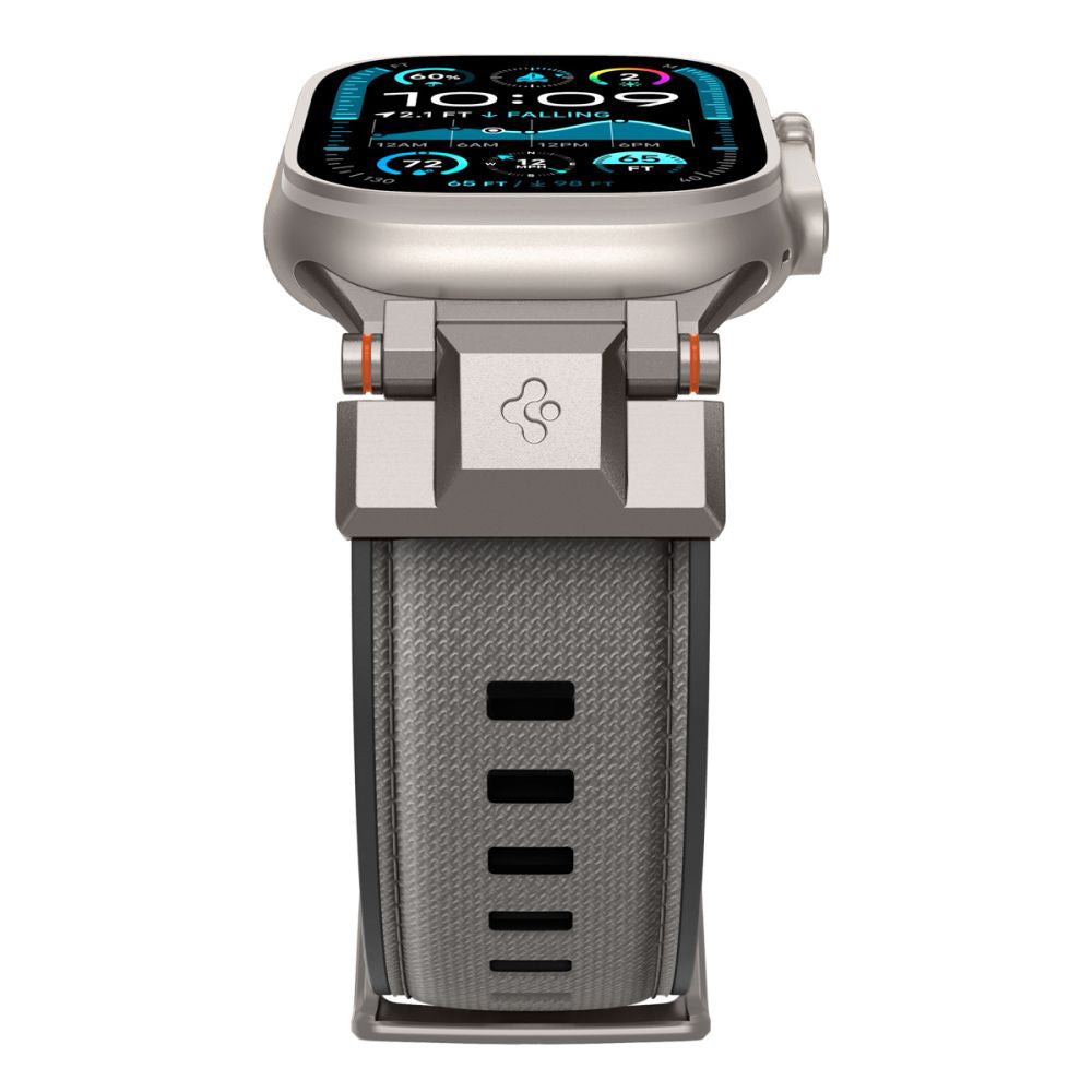 Remen Spigen DuraPro Armor za Apple Watch 49mm / 46mm / 45mm / 44mm / 42mm serije, sivi