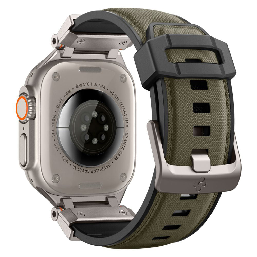 Remen Spigen DuraPro Armor za Apple Watch 49mm / 46mm / 45mm / 44mm / 42mm serije, Zelena AMP09102
