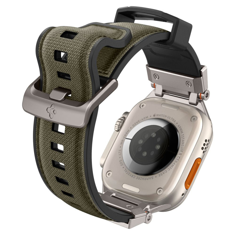 Remen Spigen DuraPro Armor za Apple Watch 49mm / 46mm / 45mm / 44mm / 42mm serije, Zelena AMP09102