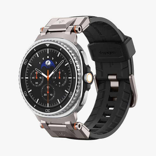 Remen Spigen DuraPro Armor za Samsung Galaxy Watch9 / Watch8 / Watch8 Classic Series, Siva AMP10118