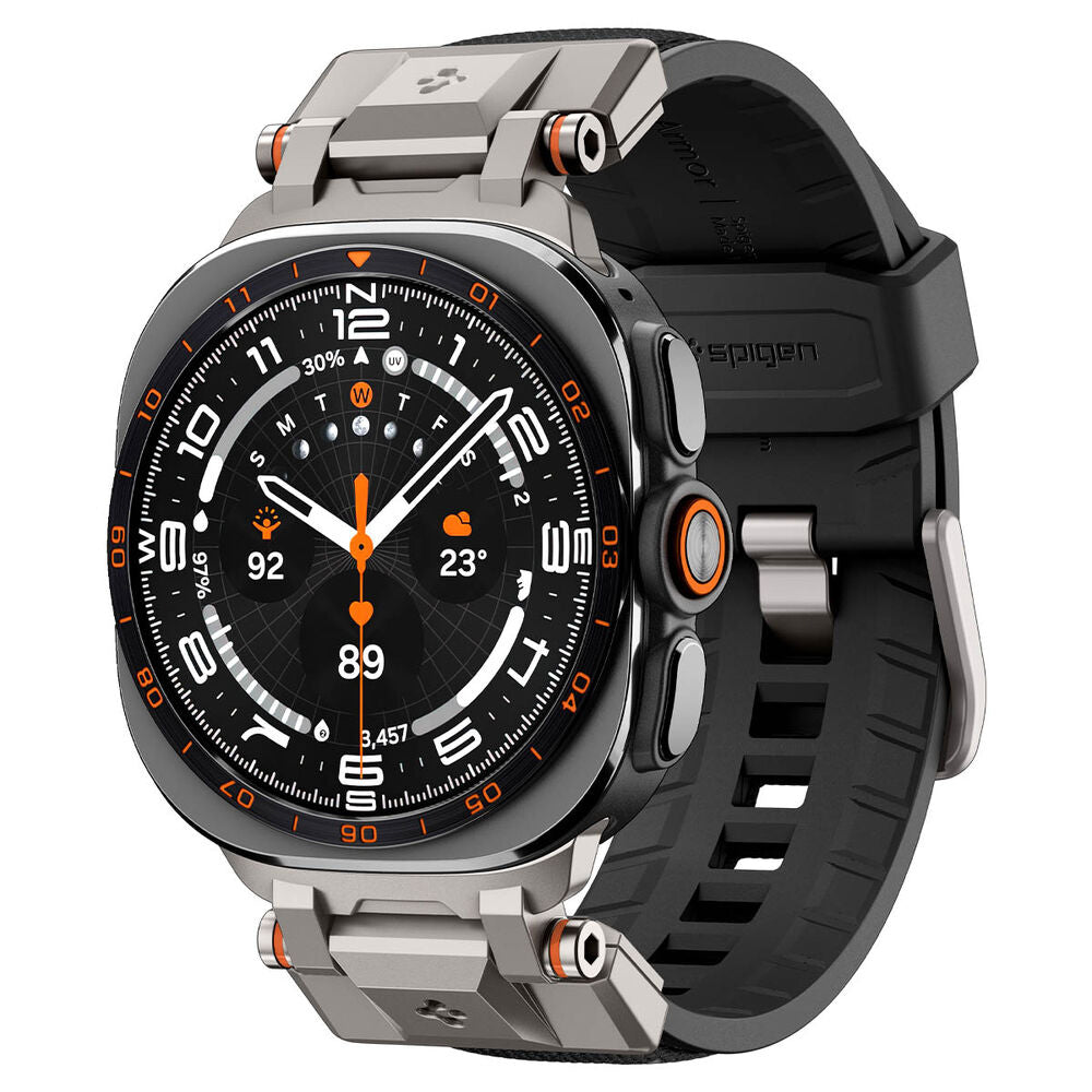 Remen Spigen DuraPro Armor za Samsung Galaxy Watch Ultra Series, Crna AMP11615