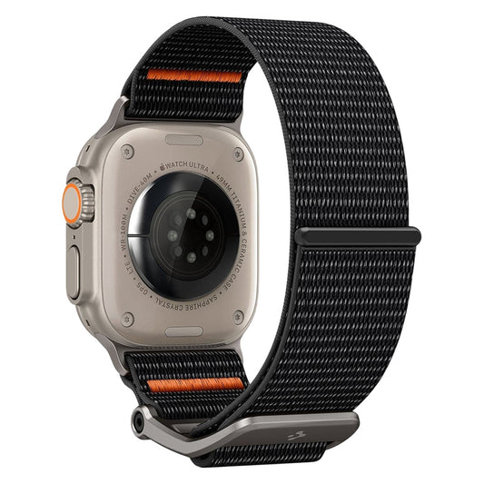 Spigen DuraPro Flex remen za Apple Watch 49mm / 46mm / 45mm / 44mm Series, Crna AMP05981