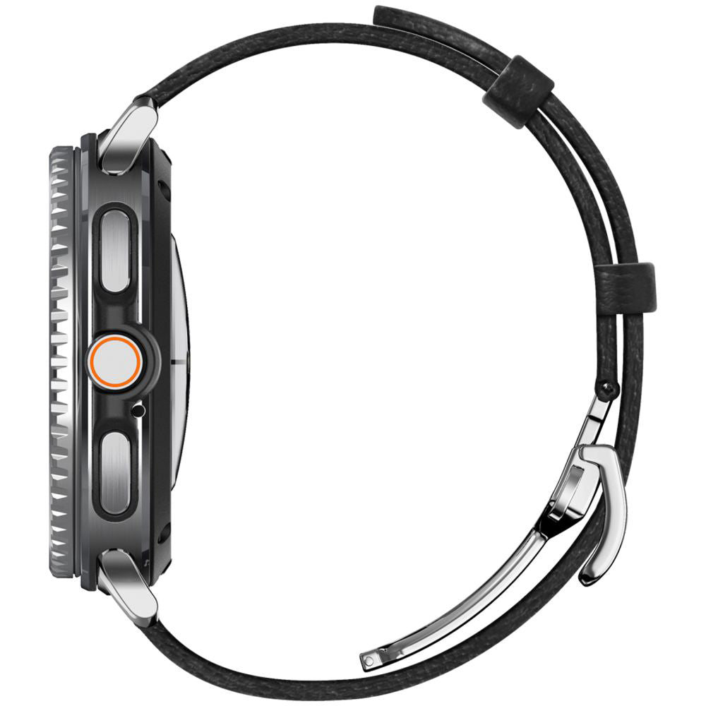 Spigen Enzo remen za Samsung Galaxy Watch8 / Watch8 Classic Series, Crna AMP10119