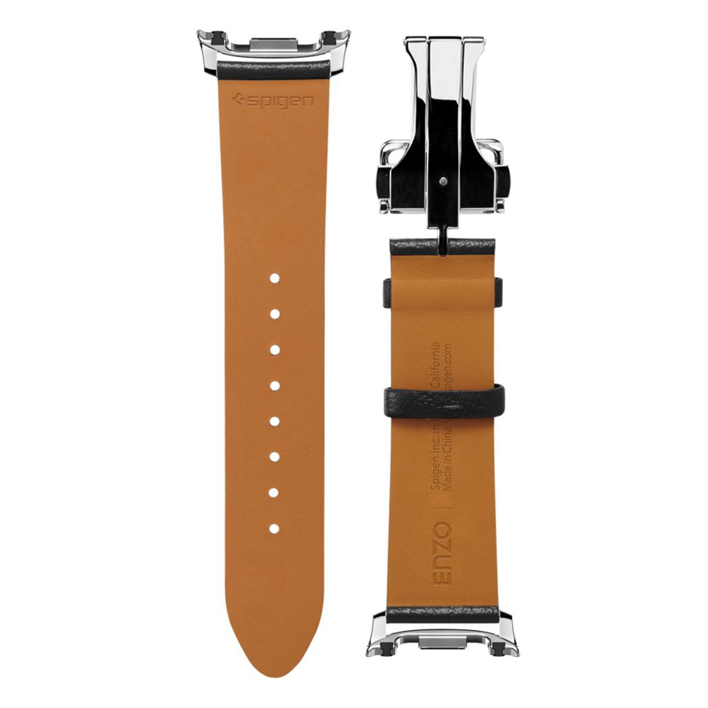 Spigen Enzo remen za Samsung Galaxy Watch8 / Watch8 Classic Series, Crna AMP10119