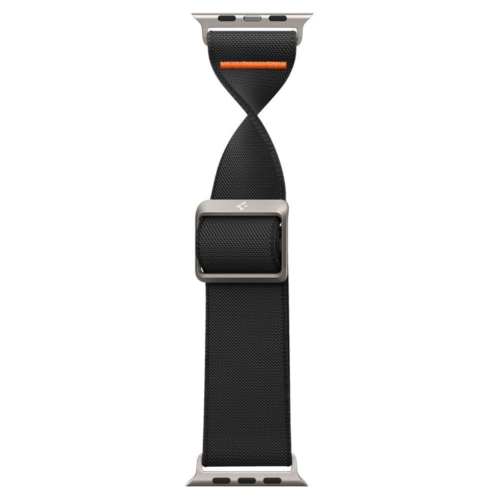 Spigen Fit Lite Ultra remen za Apple Watch 49mm / 46mm / 45mm / 44mm / 42mm serije, crni AMP05983