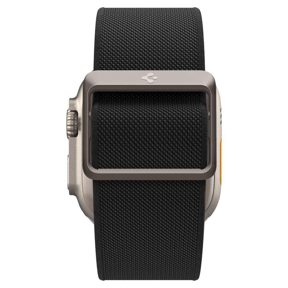 Spigen Fit Lite Ultra remen za Apple Watch 49mm / 46mm / 45mm / 44mm / 42mm serije, crni AMP05983