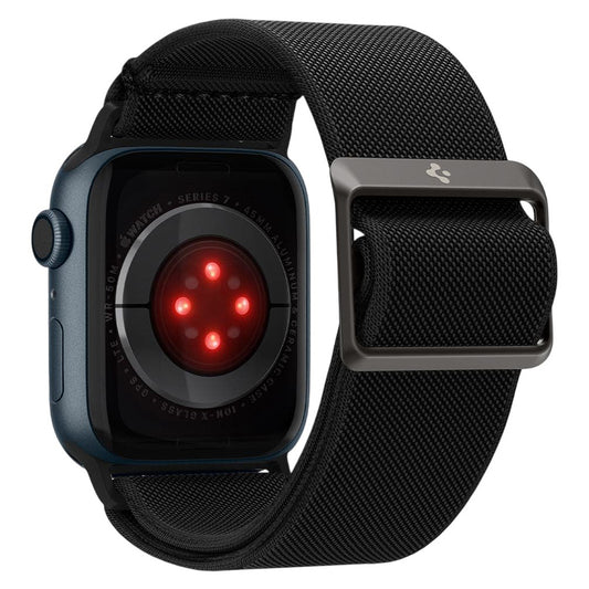 Spigen Lite Fit remen za Apple Watch 42mm / 41mm / 40mm Series, Crna AMP02290