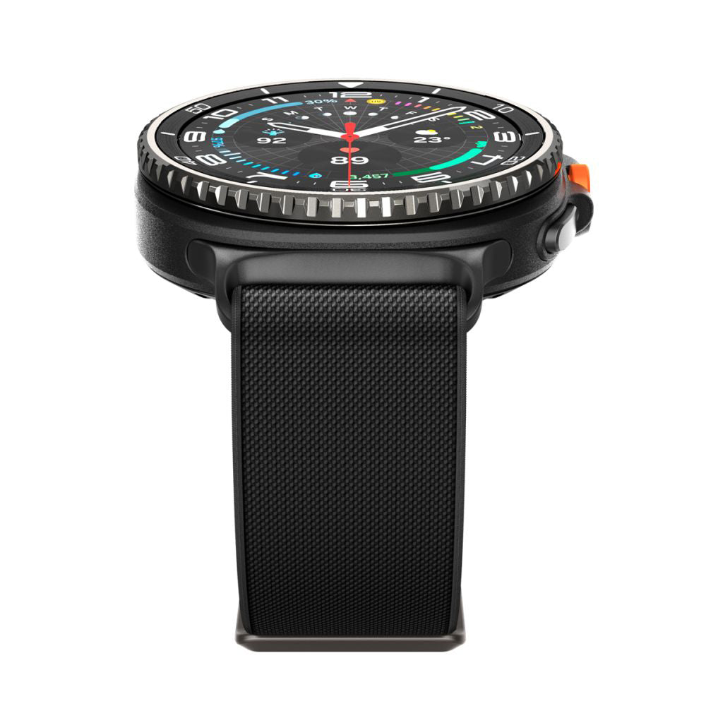 Remen Spigen Lite Fit za Samsung Galaxy Watch8 / Watch8 Classic Series, Crni AMP10117