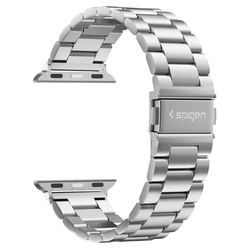 Remen Spigen Modern Fit za Apple Watch 49mm / 46mm / 45mm / 44mm / 42mm serije, Srebrni 062MP25404