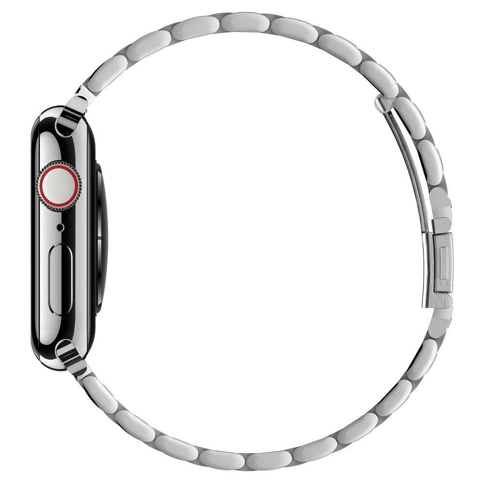 Remen Spigen Modern Fit za Apple Watch 49mm / 46mm / 45mm / 44mm / 42mm serije, Srebrni 062MP25404