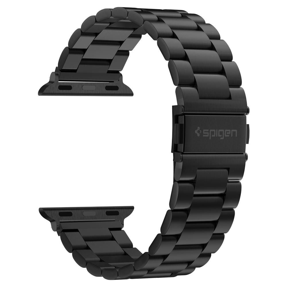 Remen Spigen Modern Fit za Apple Watch 49mm / 46mm / 45mm / 44mm / 42mm serije, Crni 062MP25403