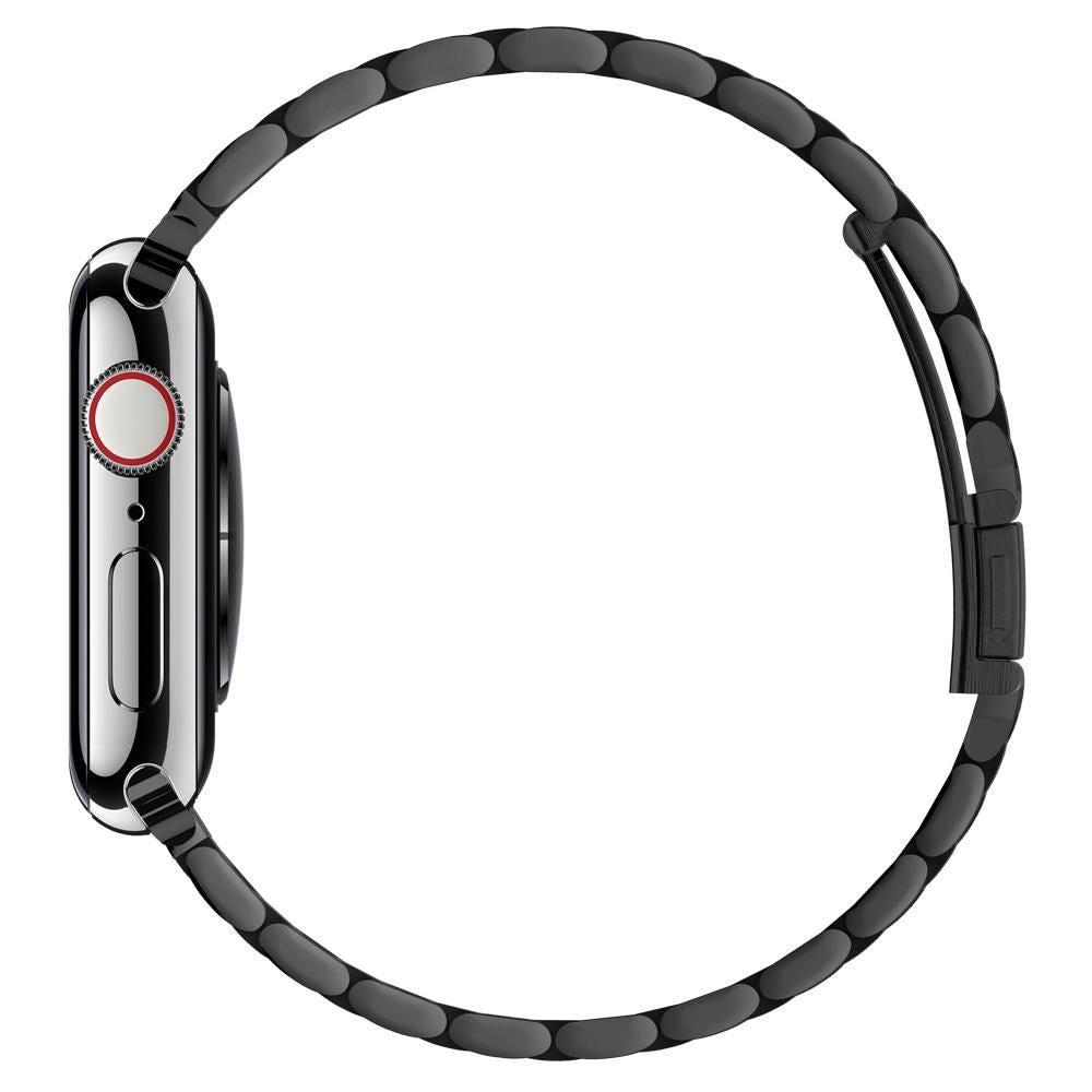 Remen Spigen Modern Fit za Apple Watch 49mm / 46mm / 45mm / 44mm / 42mm serije, Crni 062MP25403