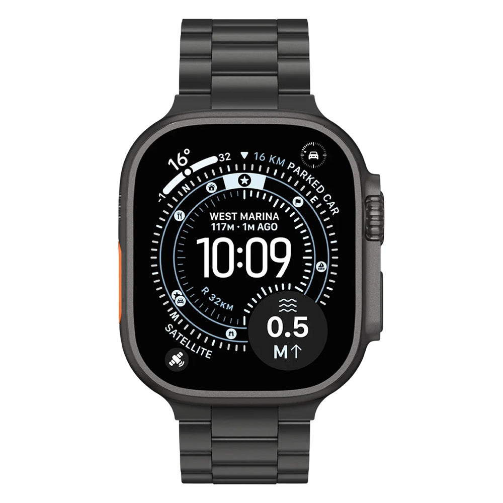 Spigen Modern Fit remen za Apple Watch 49mm / 46mm / 45mm / 44mm / 42mm Series, Crna AMP11577