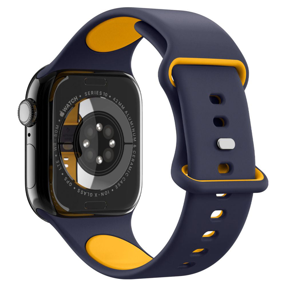 Spigen Nano Pop remen za Apple Watch 42mm / 41mm / 40mm / 38mm serije, Mornarsko plavi AMP09325