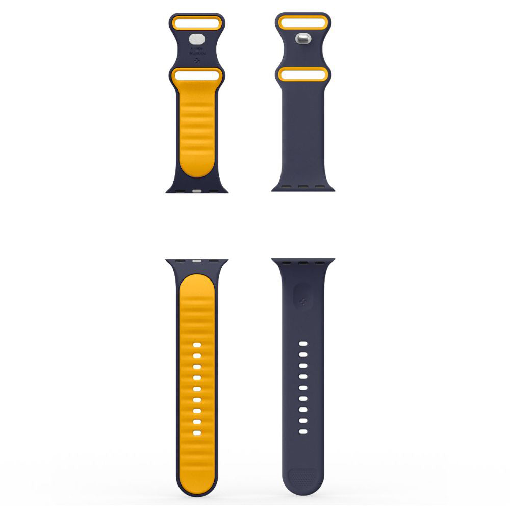 Spigen Nano Pop remen za Apple Watch 49mm / 46mm / 45mm / 44mm / 42mm serije, Mornarsko plavi AMP09322