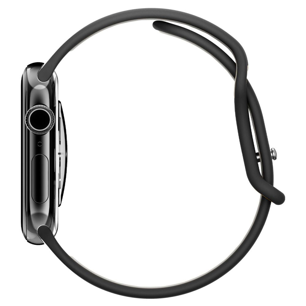 Remen Spigen Nano Pop za Apple Watch 49mm / 46mm / 45mm / 44mm / 42mm serije, Crni AMP09321