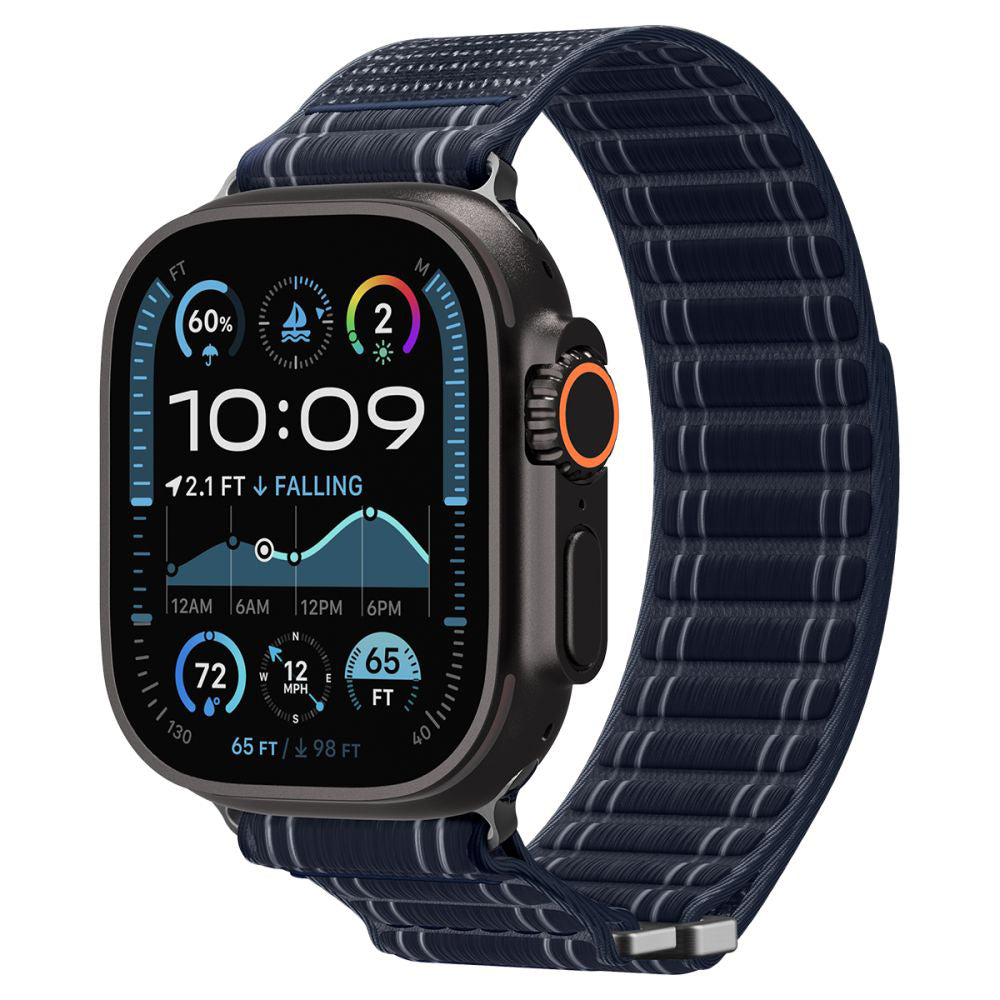 Spigen WBF0 remen za Apple Watch 49mm / 46mm / 45mm / 44mm Series, Tamnoplava AMP10143