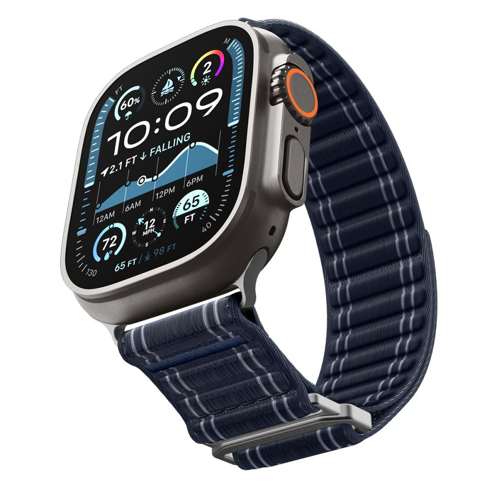 Spigen WBF0 remen za Apple Watch 49mm / 46mm / 45mm / 44mm Series, Tamnoplava AMP10143