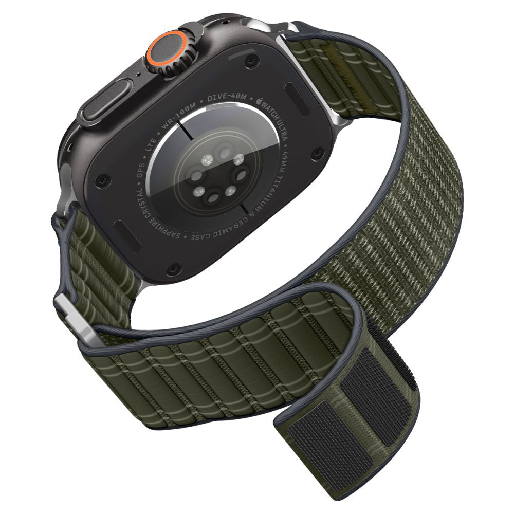 Remen Spigen WBF0 za Apple Watch 49mm / 46mm / 45mm / 44mm serije, Zelena AMP10142
