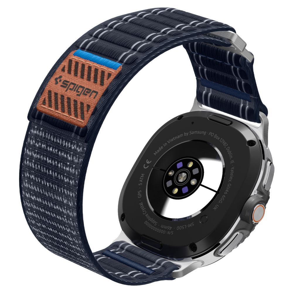 Spigen WBF0 remen za Samsung Galaxy Watch8 / Watch8 Classic Series, Tamnoplava AMP10155